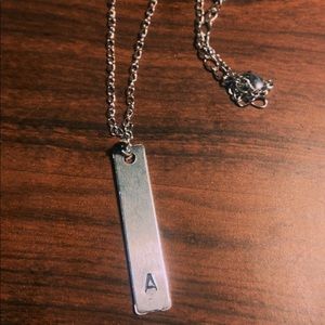 A initial necklace!